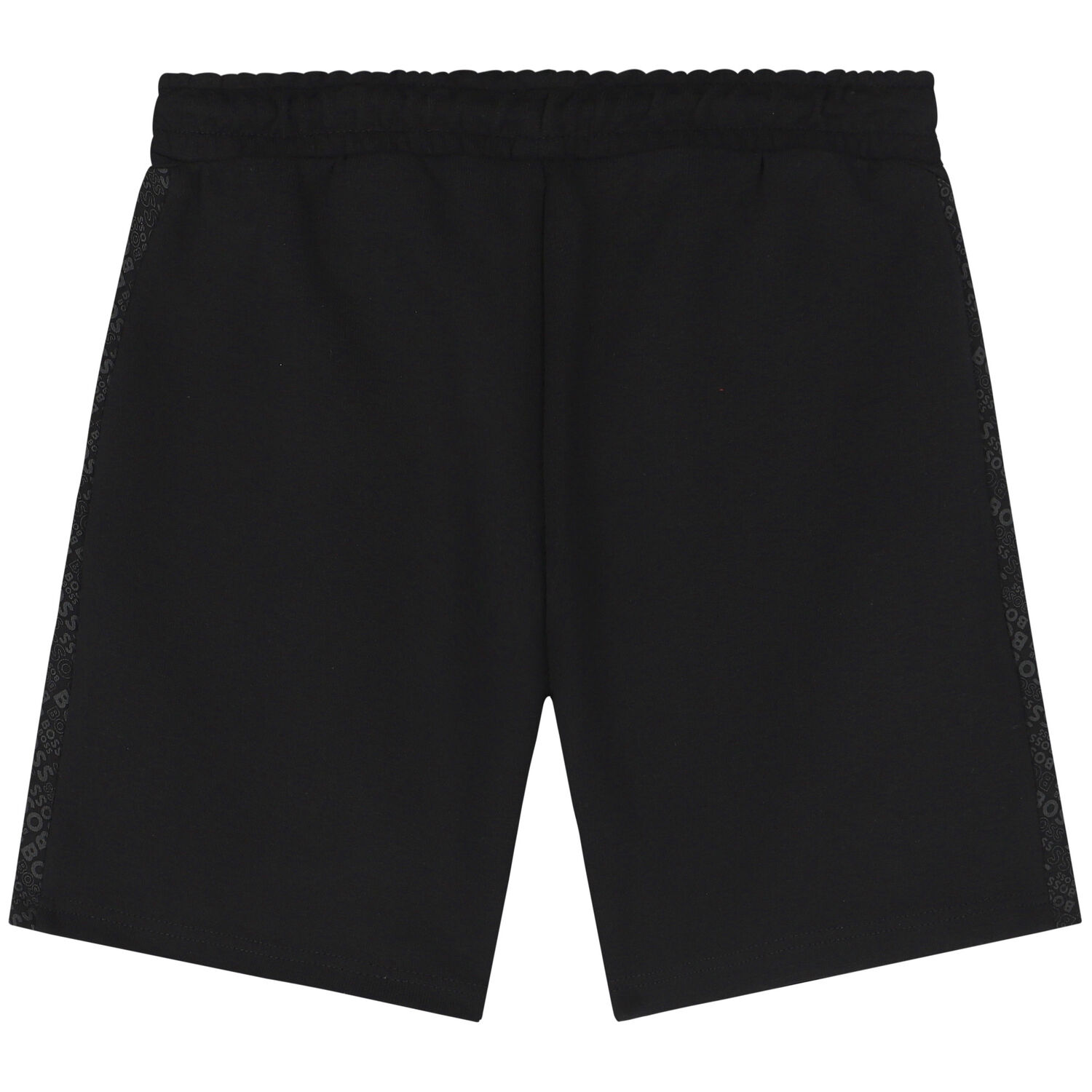 Boys Black Logo Shorts, 1, hi-res image number null