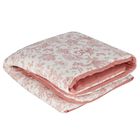 Baby Girls Ivory & Pink Toile De Jouy Baby Blanket, 3, hi-res