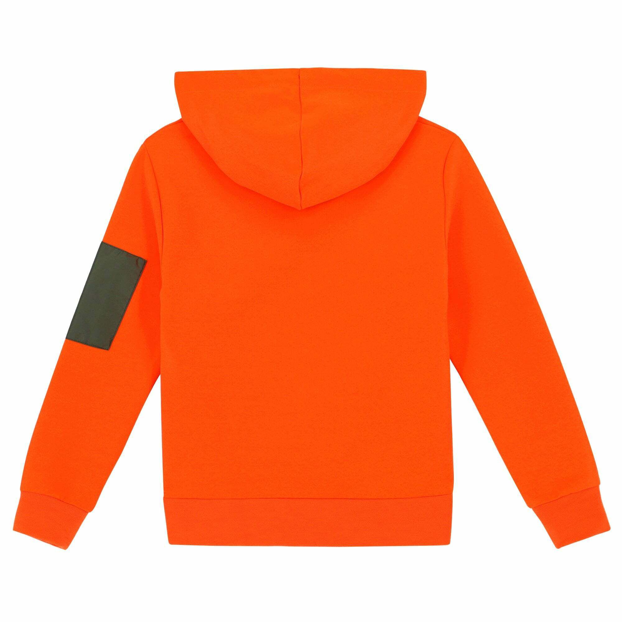boys orange hoody