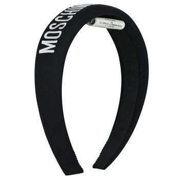 رابطه رأس للبنات مبطنه بالشعار باللون الاسود