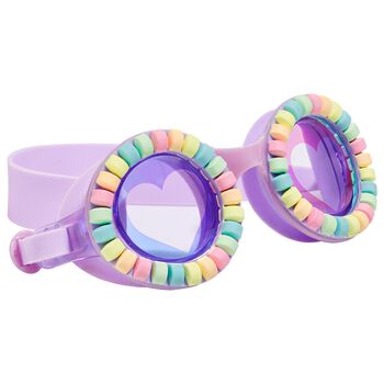 Girls Lilac Candy Swimming Goggles