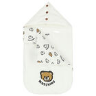 Ivory Teddy Bear Logo Baby Nest, 1, hi-res
