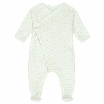 Ivory Organic Cotton Cloud Babygrow