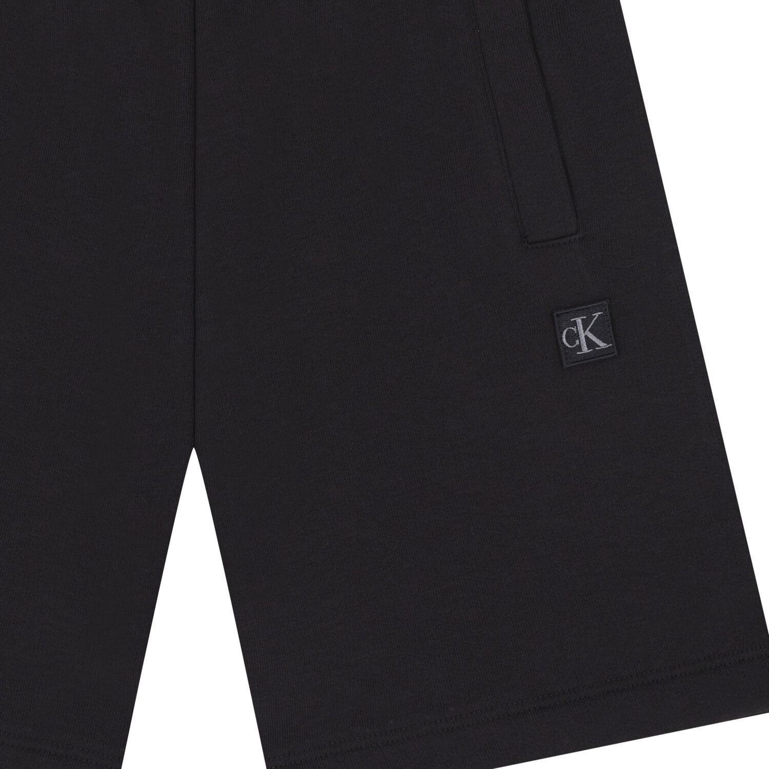 Boys Black Logo Shorts, 2, hi-res image number null