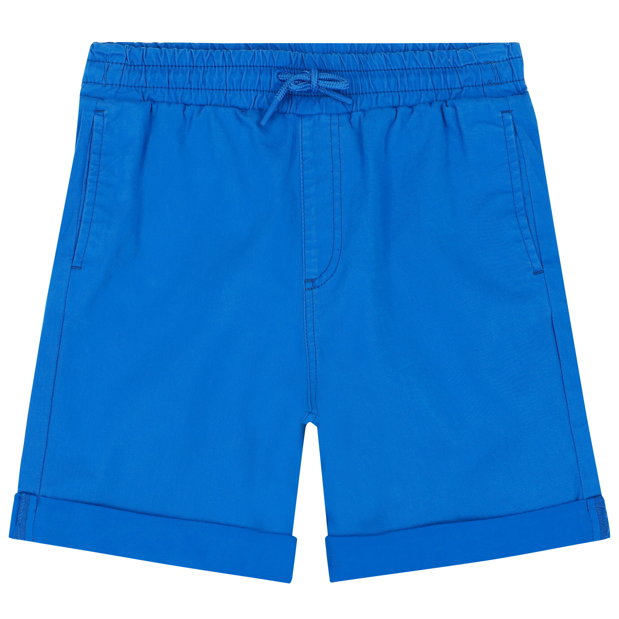 KENZO KIDS Boys Blue Logo Shorts Junior Couture USA