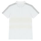 Boys White Logo Polo Shirt, 2, hi-res