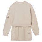 Girls Grey Cargo Skirt Set, 1, hi-res