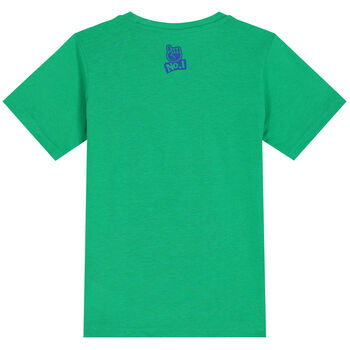 Boys Green Sun T-Shirt