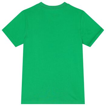 Boys Green Logo T-Shirt