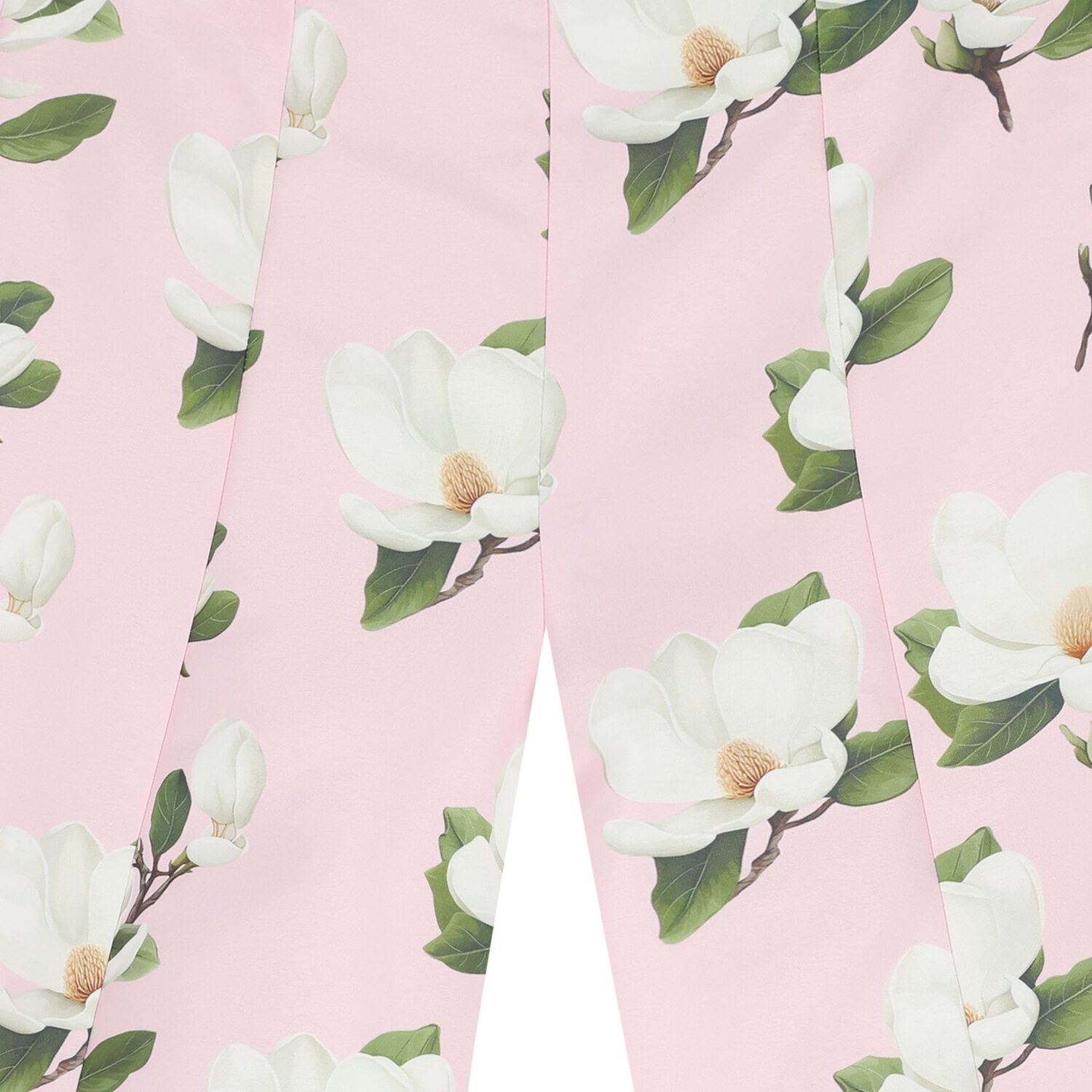 Girls Pink Floral Trousers Set, 1, hi-res