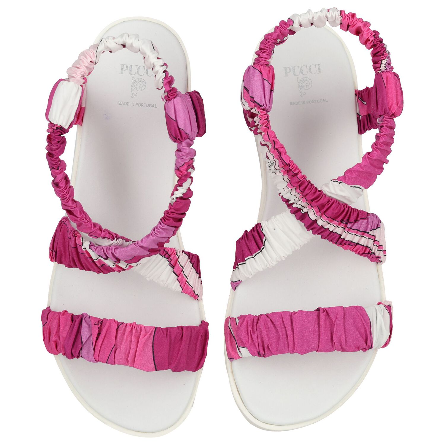 Girls Pink & Purple Sandals, 2, hi-res