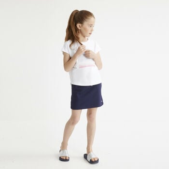 Girls Navy Blue Skirt