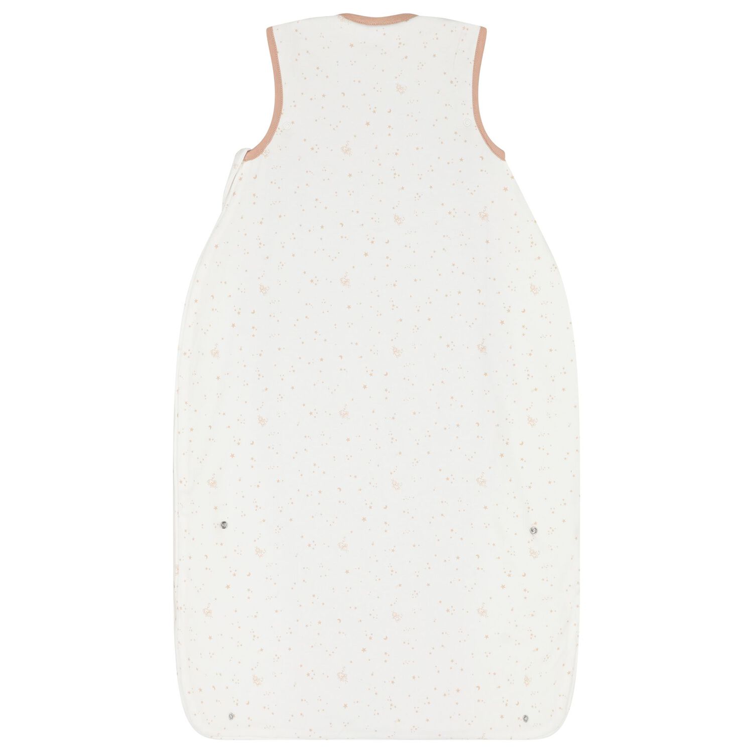 Baby Girls White & Beige Aerotemp Sleeping Bag, 2, hi-res