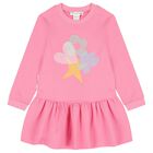 Girls Pink Embroidered Dress Set, 1, hi-res