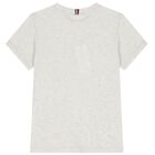 Boys Grey Logo T-Shirt, 3, hi-res