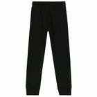 Boys Black Logo Joggers, 2, hi-res
