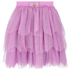 Girls Lilac Purple Tutu Skirt, 1, hi-res
