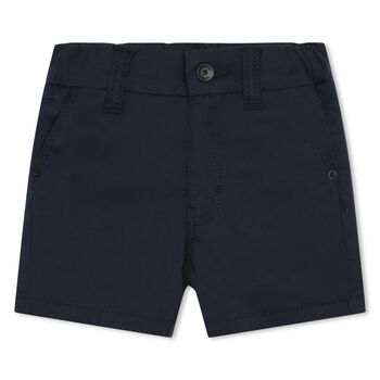 Younger Boys Navy Blue Chino Shorts