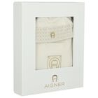 Ivory Logo Babygrow Gift Set , 1, hi-res