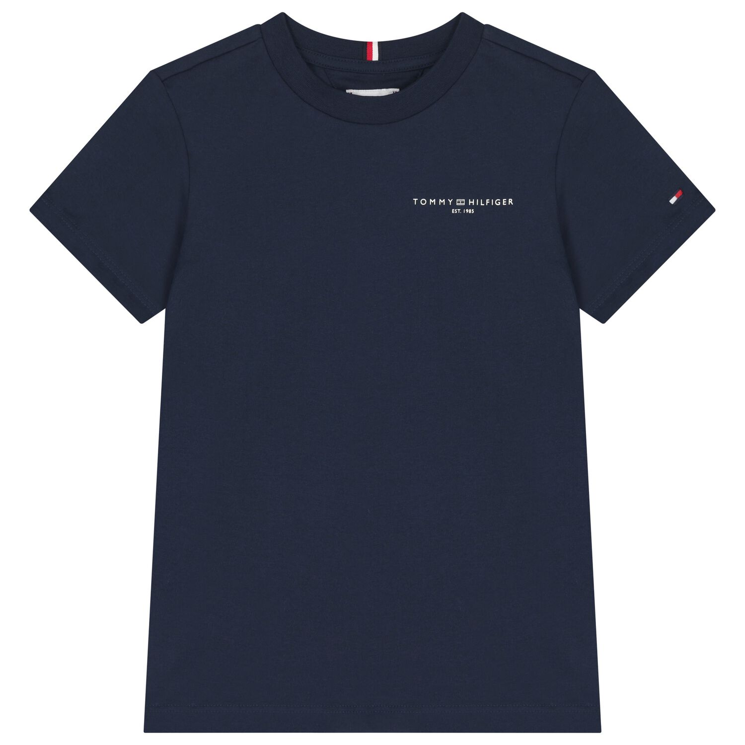 Boys Navy Blue Logo T-Shirt, 1, hi-res image number null
