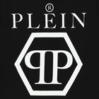 تيشيرت بالشعار باللون الأسود للأولاد, 3, hi-res