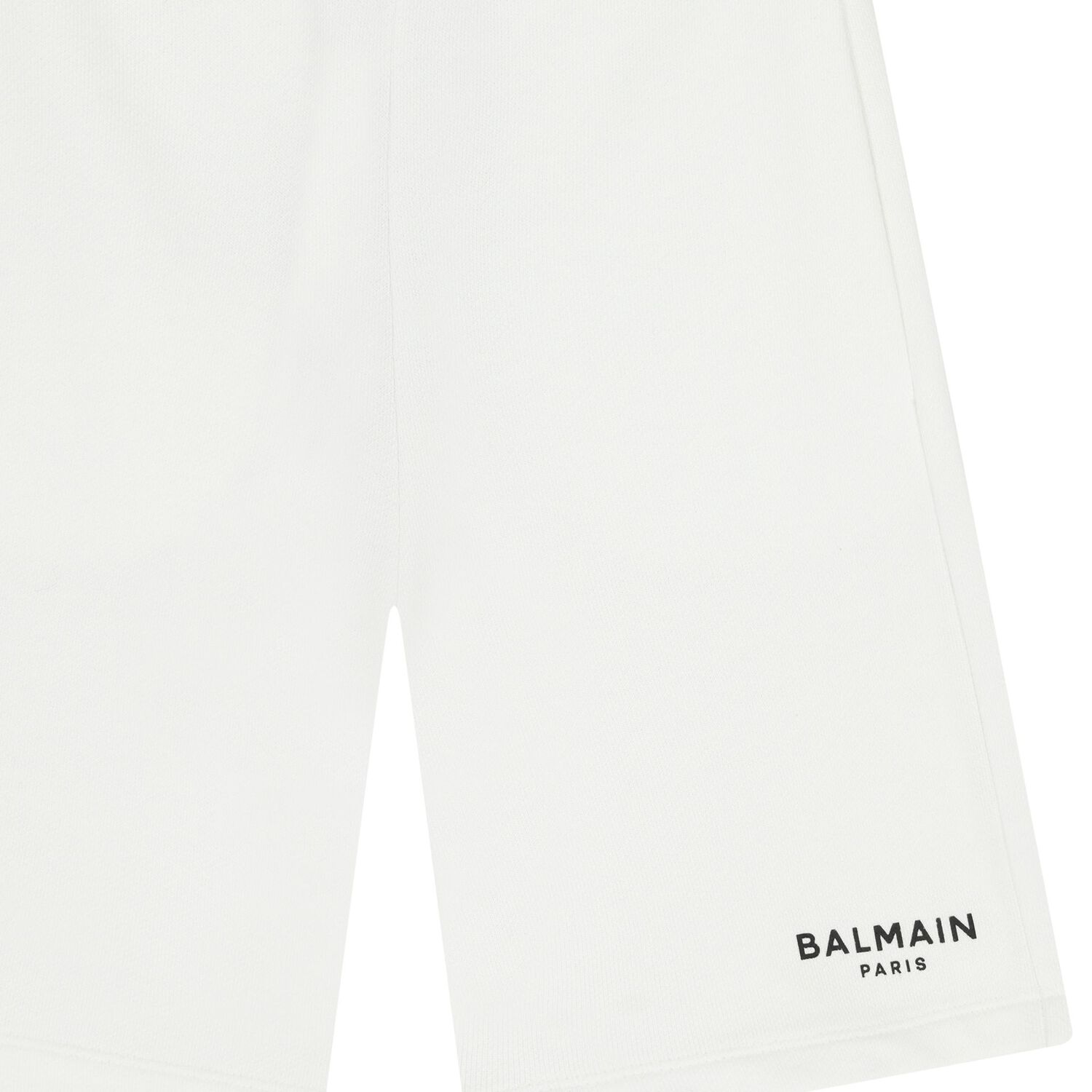 Boys White Logo Shorts, 1, hi-res