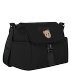 Black Teddy Bear Logo Baby Changing Bag ( 40CM ), 1, hi-res
