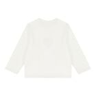 Baby Boys Beige & White Sheep Tracksuit ( 3 Piece ), 2, hi-res