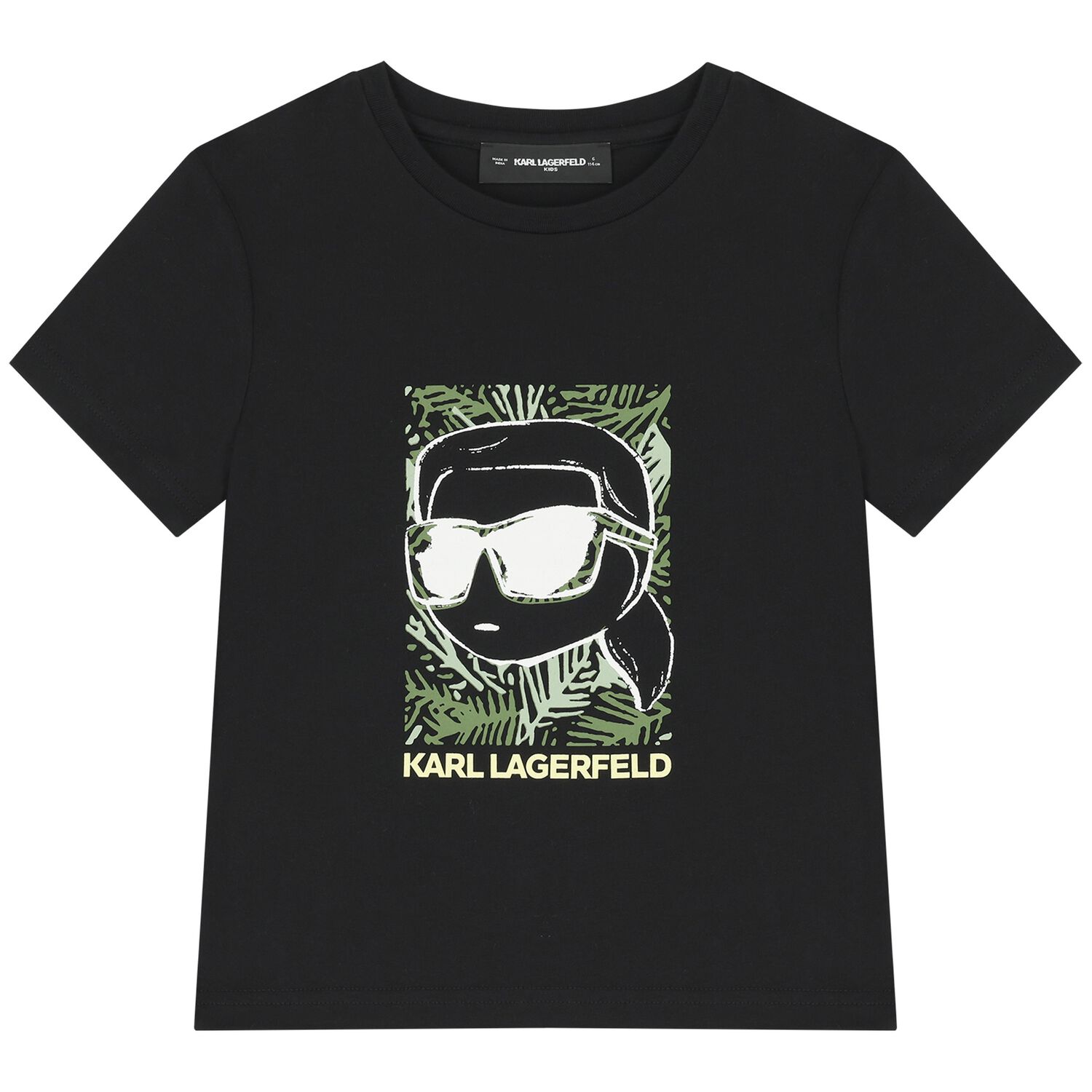 Boys Black Ikonik T-Shirt, 1, hi-res