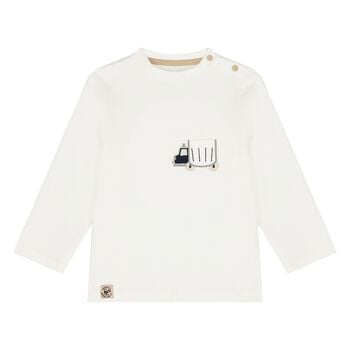 Younger Ivory Boys Long Sleeve Top