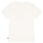 Girls Ivory Teddy Bear Logo T-Shirt, 1, hi-res