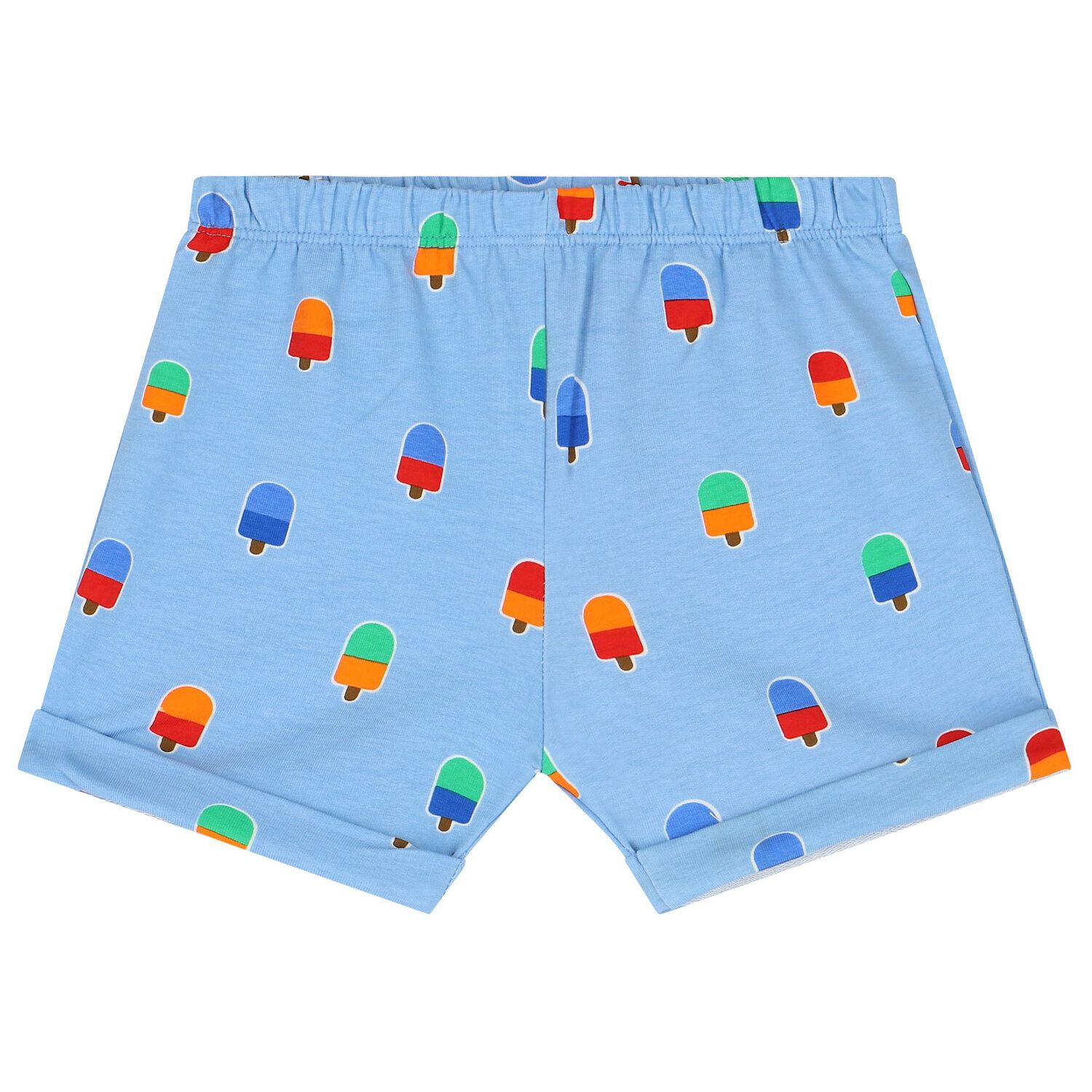 Baby Boys Red & Blue Shorts Set, 1, hi-res image number null
