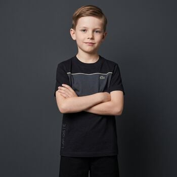 Boys Navy Blue Logo T-Shirt