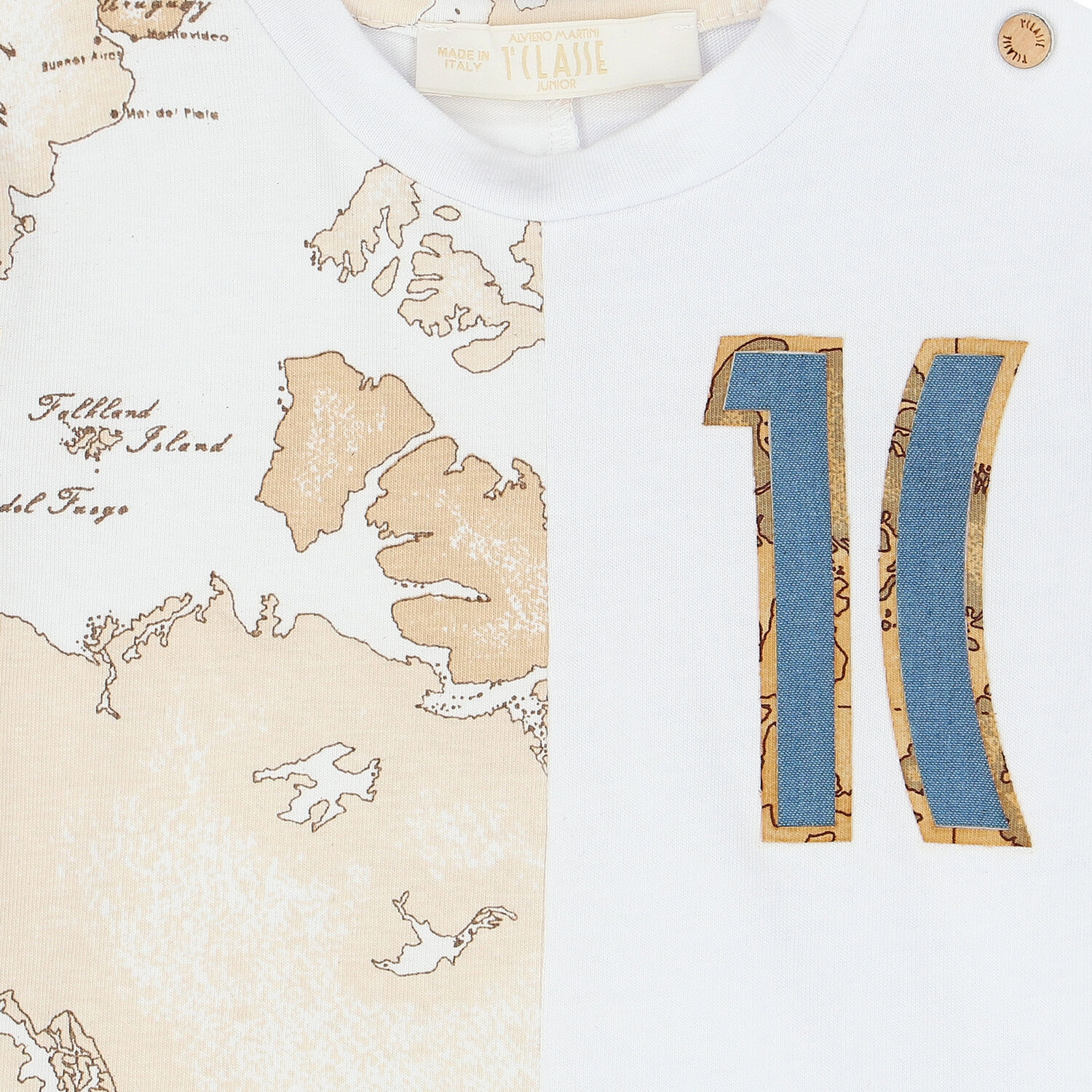 تيشيرت باللون الأبيض والبيج للأولاد, 1, hi-res