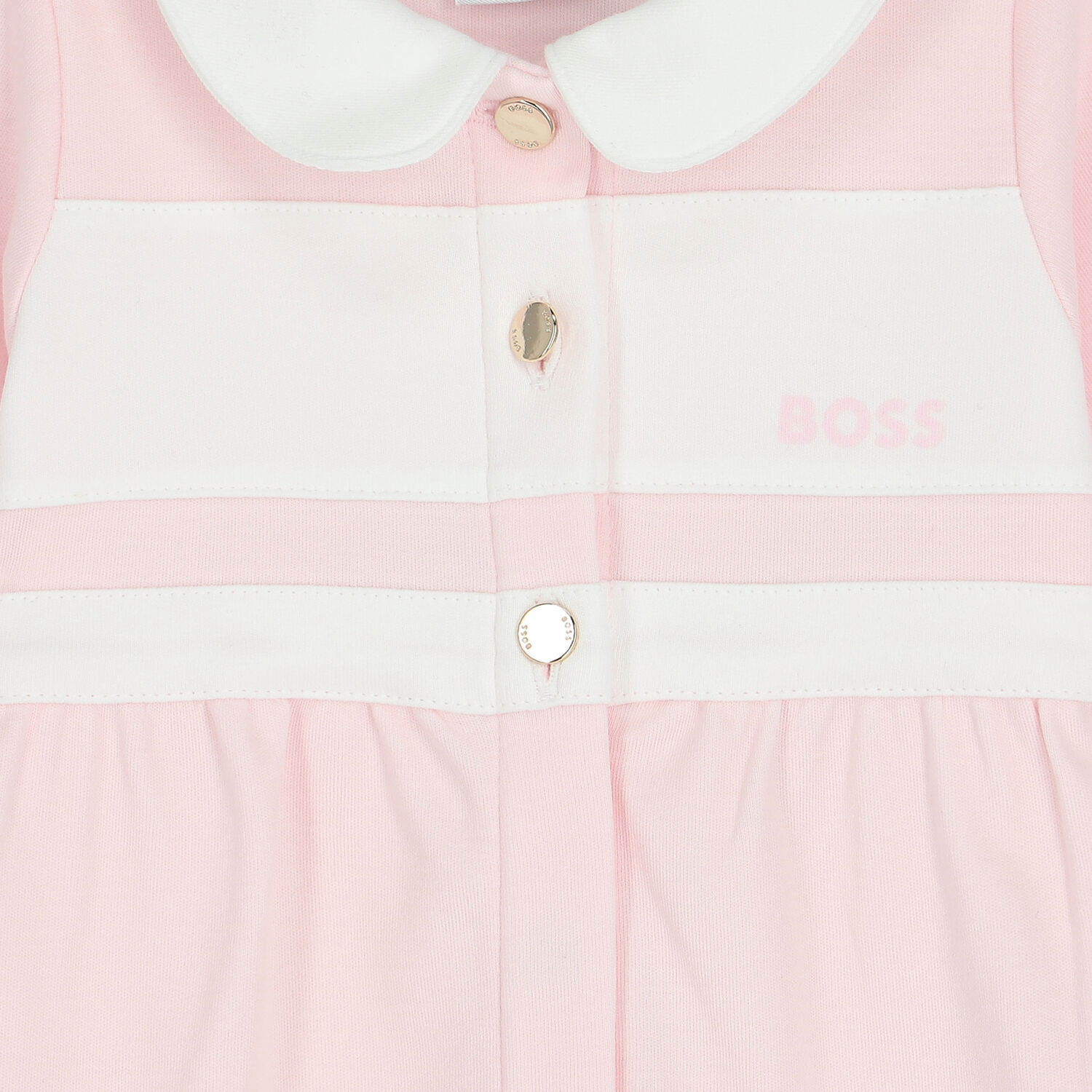 أفرول بنات بالشعار باللون الوردي, 1, hi-res