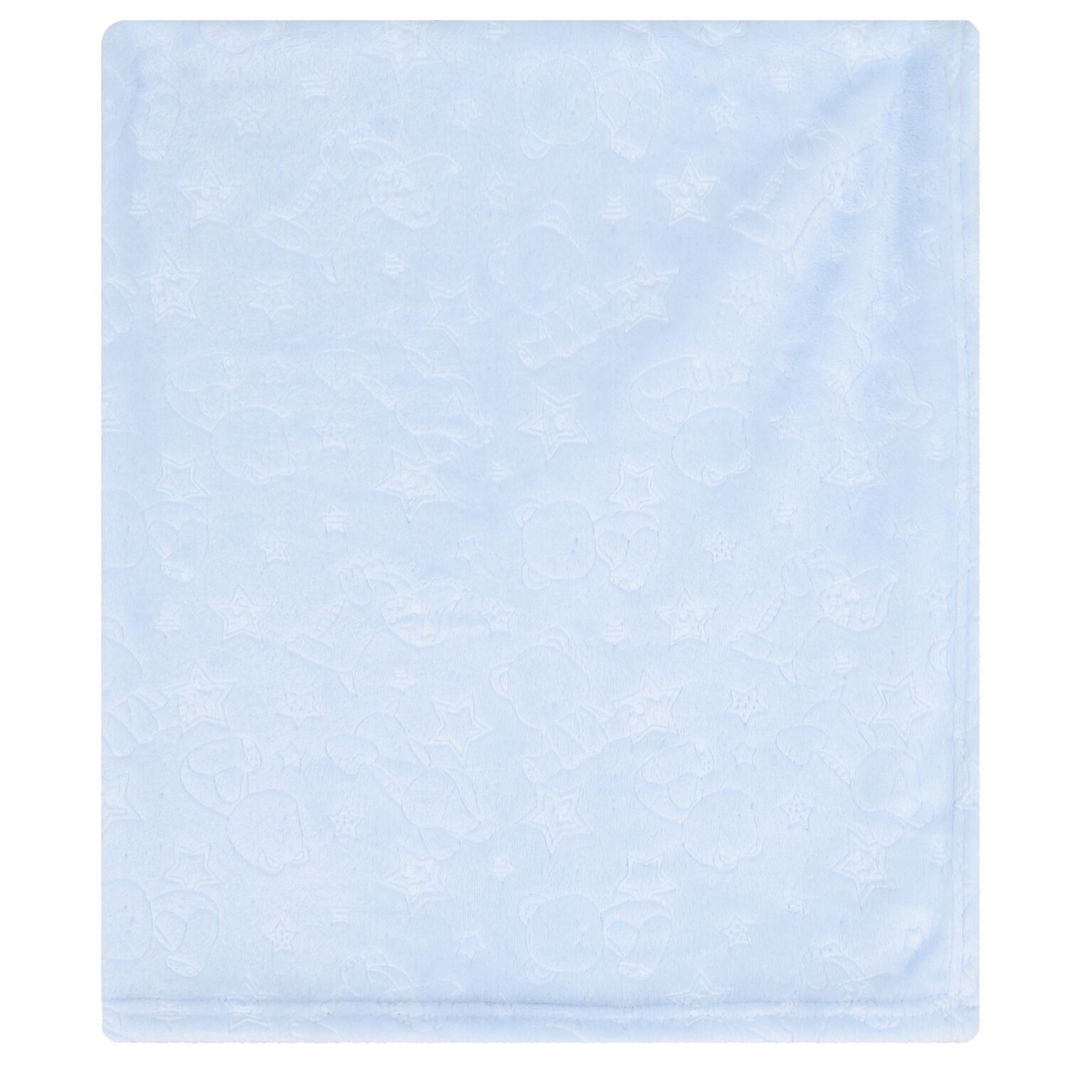 Baby Boys Blue Blanket Gift Set, 2, hi-res