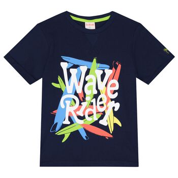 Boys Navy Blue T-Shirt