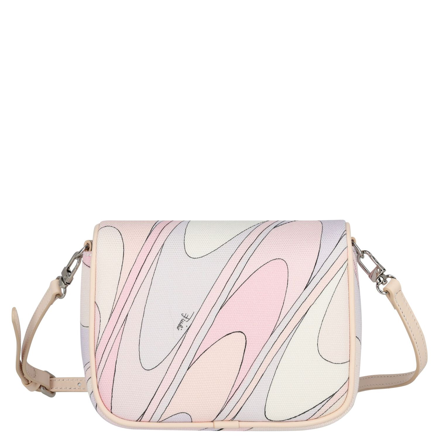 Girls Pink & Purple Iride Handbag, 1, hi-res