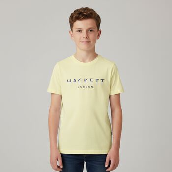 Boys Yellow Logo T-Shirt
