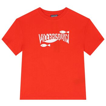 Boys Red Logo T-Shirt