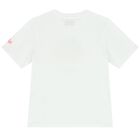 Girls White Fiorucci T-Shirt, 1, hi-res