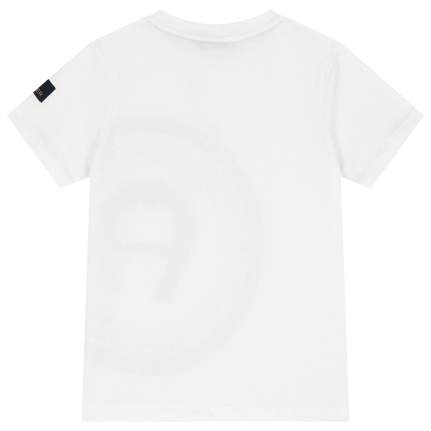 Boys White Logo T-Shirt, 1, hi-res image number null