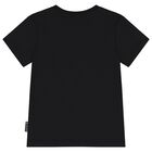 Boys Black Logo T-Shirt, 2, hi-res