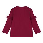 Baby Girls Burgundy & Beige Leggings Set, 1, hi-res