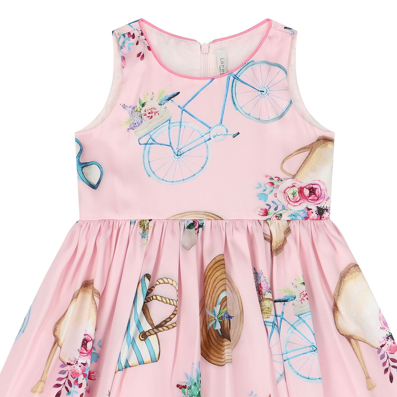 Girls Pink Dress, 1, hi-res image number null