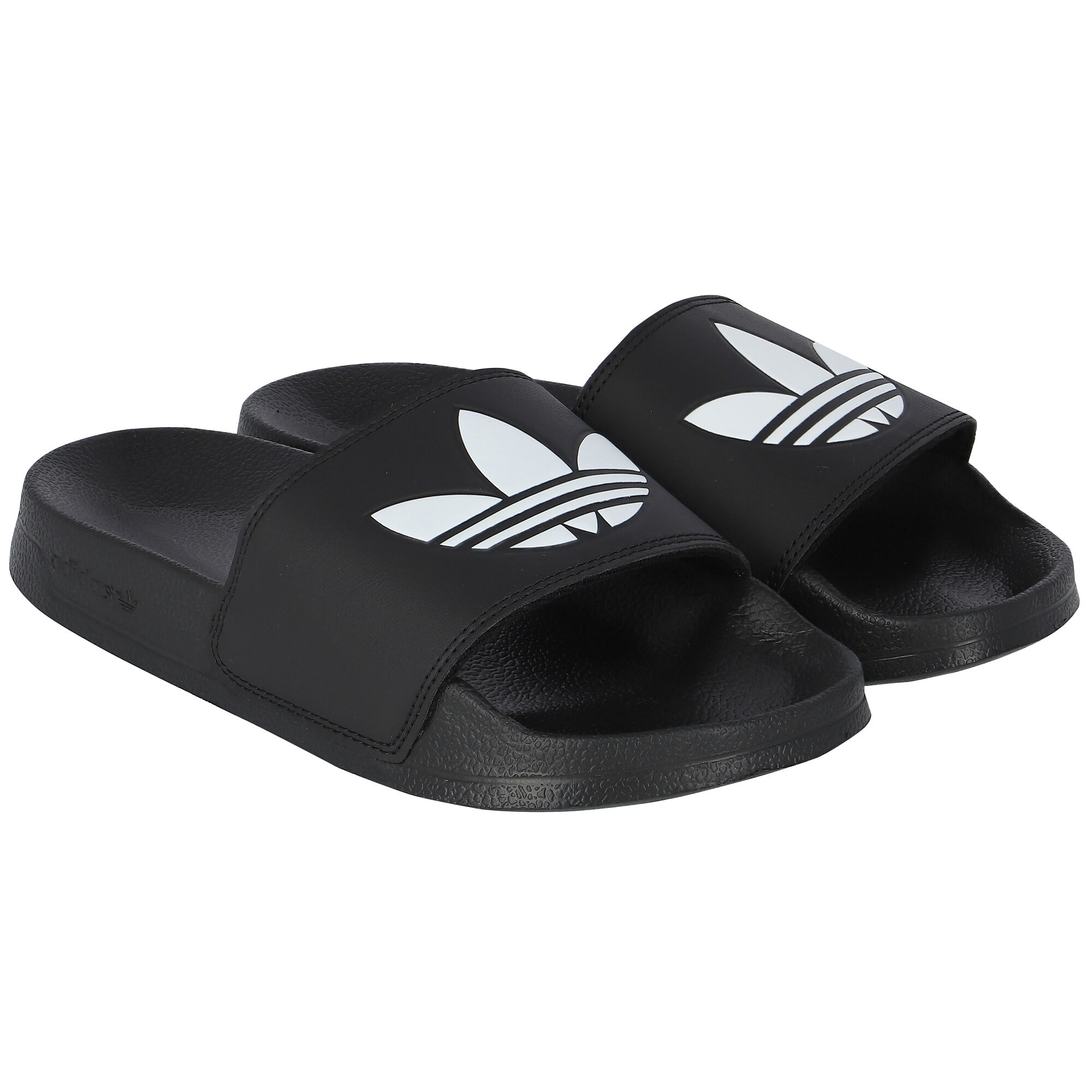 Adidas Kids Black Adilitte Lite Sliders Junior Couture