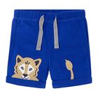 Younger Boys Blue Shorts, 2, hi-res