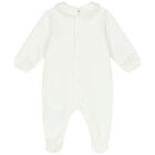 Ivory Teddy Bear Logo Babygrow Gift Set, 3, hi-res