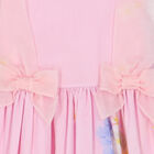 Girls Pink Cotton Dress, 1, hi-res