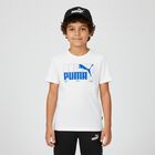 Boys White Logo T-Shirt, 1, hi-res